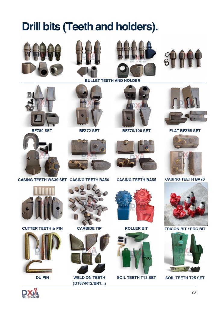 Drillex Arabia Drill Bits Catalog